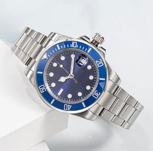 Blue Face Luxury Watch 41mm